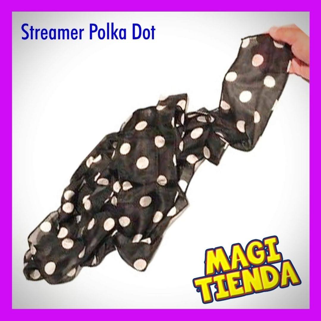 streamer polka dot