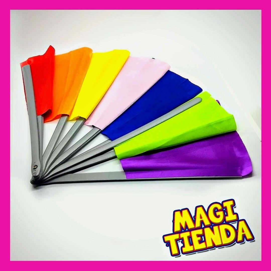 Abanico comedia multicolor