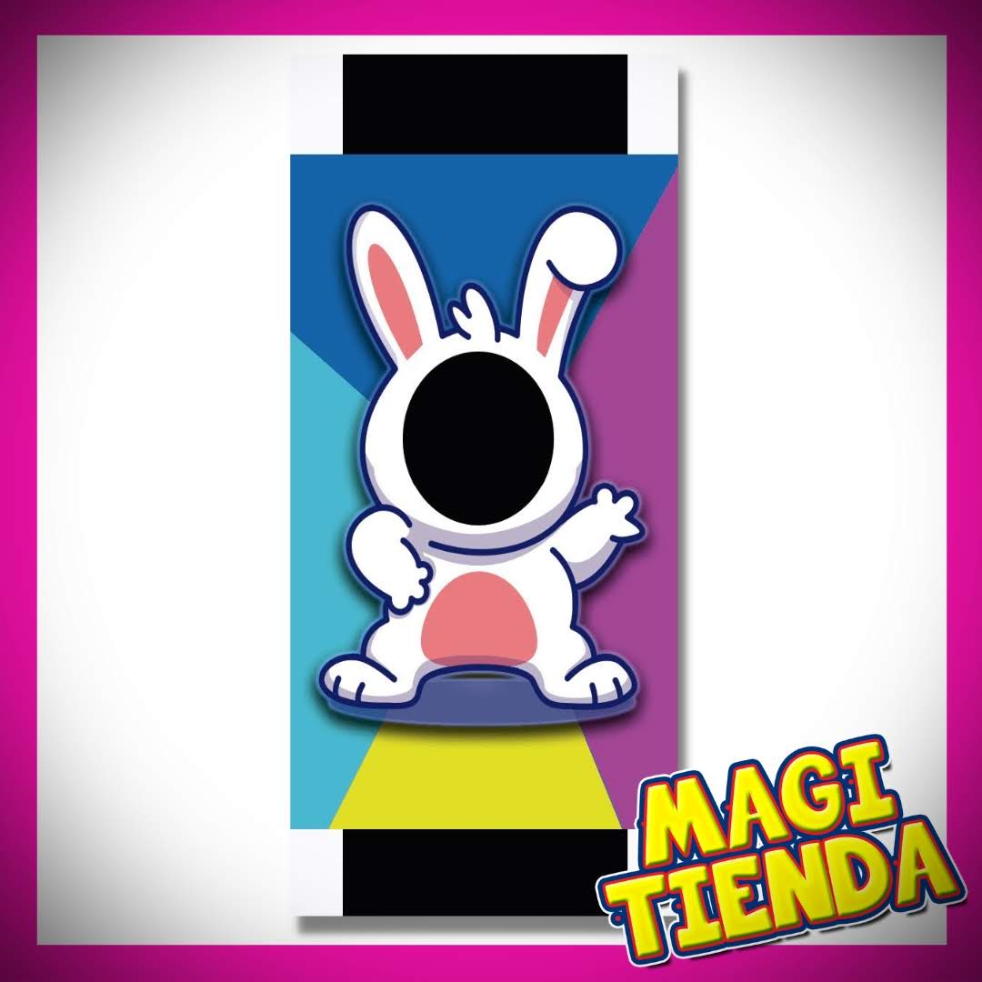 Varita Conejo de tela