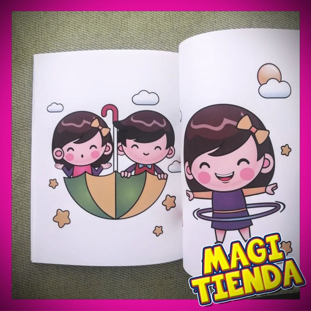 Coloring book kids