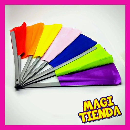 Abanico comedia multicolor