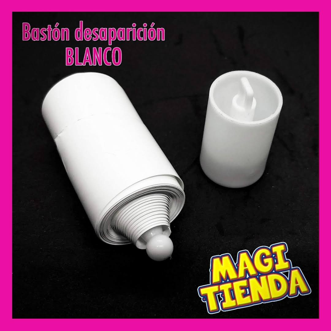 Bastón de desaparición de plástico
