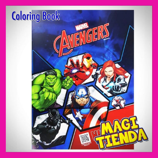 Coloring book Avengers