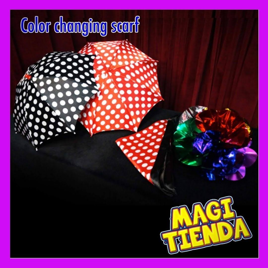 Color changing scarf