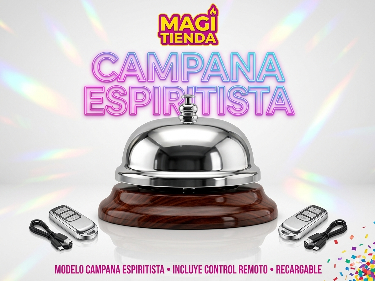 campana espiritista a control remoto