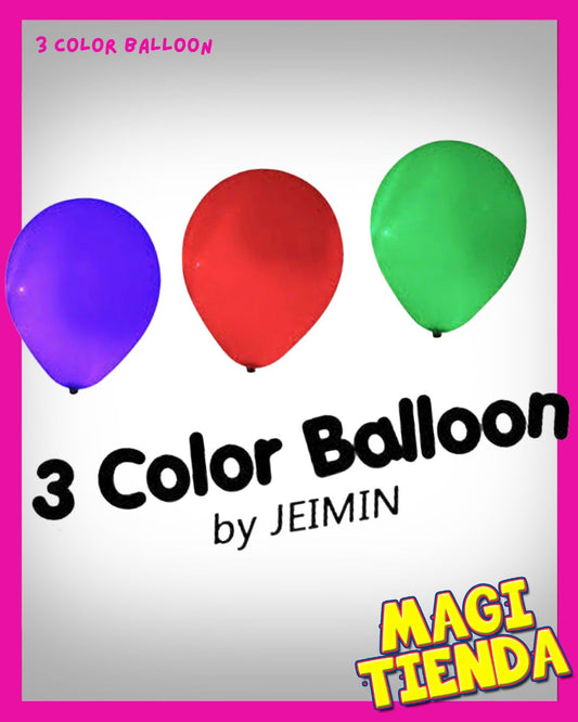 3 color balloon
