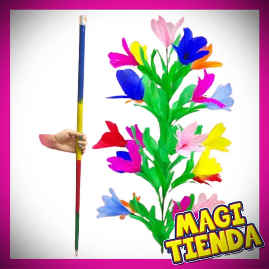 Bastón de flores